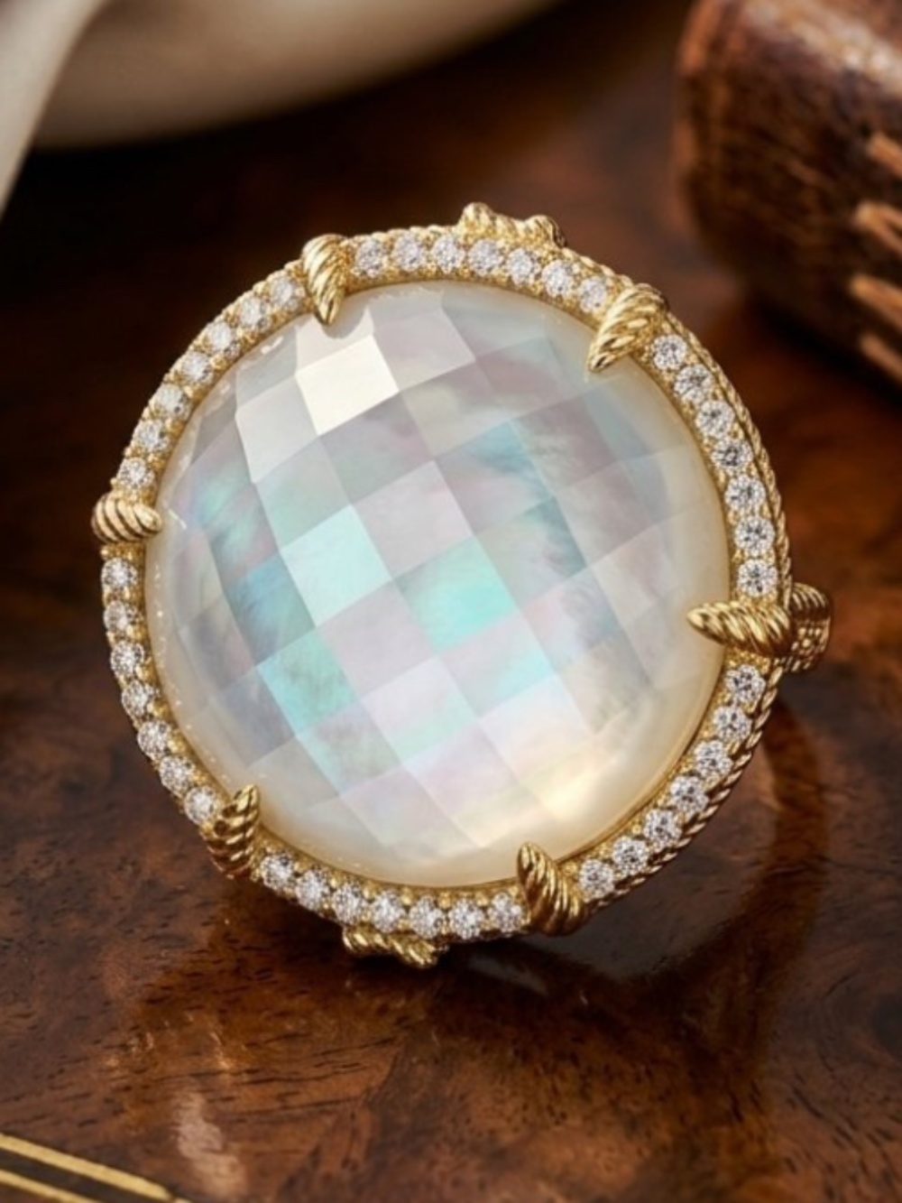 Judith Ripka Eclipse Doublet Ring